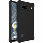 For Google Pixel 7a imak All-inclusive Shockproof Airbag TPU Case(Matte Black)