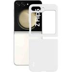 For Samsung Galaxy Z Flip5 IMAK JS-2 Series Colorful PC Case(White)