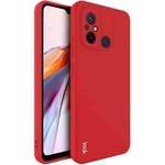 For Xiaomi Redmi 12C 4G IMAK UC-4 Series Straight Edge TPU Soft Phone Case(Red)