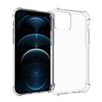 For iPhone 12 Pro Max Shockproof Non-slip Waterproof Thickening TPU Protective Case(Transparent)