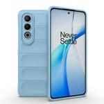 For OnePlus Nord CE4 5G Global Magic Shield TPU + Flannel Phone Case(Light Blue)