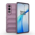 For OnePlus Nord CE4 5G Global Magic Shield TPU + Flannel Phone Case(Purple)