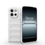 For OnePlus 13T 5G Magic Shield TPU + Flannel Phone Case(White)