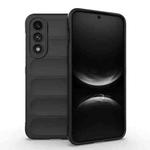 For OnePlus Ace 5 Ultra 5G / Nord CE5 Magic Shield TPU + Flannel Phone Case(Black)