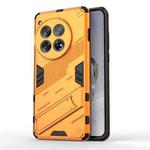 For OnePlus 12 5G Punk Armor 2 in 1 PC + TPU Phone Case with Holder(Orange)