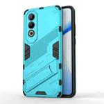 For OnePlus Nord CE4 5G Global Punk Armor 2 in 1 PC + TPU Phone Case with Holder(Blue)