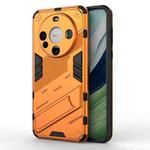 For Huawei Mate 60 Punk Armor 2 in 1 PC + TPU Phone Case with Holder(Orange)