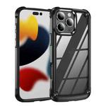 For iPhone 16 Pro TPU + PC Lens Protection Phone Case(Black)