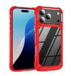 For iPhone 17 Pro Max TPU + PC Lens Protection Phone Case(Red)