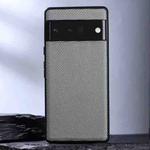 For Google Pixel 8 Nylon Cloth Texture Shockproof PC+TPU Phone Case(Grey)