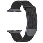 For Apple Watch 8 45mm Milanese Metal Magnetic Watch Band(Gunmetal)