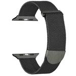 For Apple Watch SE 2023 40mm Milanese Metal Magnetic Watch Band(Army Green)