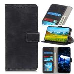 For LG Velvet Crocodile Texture Horizontal Flip Leather Case with Holder & Card Slots & Wallet(Black)