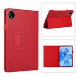 For Huawei MatePad Pro 11 2024 Litchi Texture Leather Tablet Case with Holder(Red)