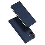 For iPhone 16 Plus DUX DUCIS Skin Pro Series Flip Leather Phone Case(Blue)