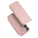For iPhone 17 DUX DUCIS Skin Pro Series Flip Leather Phone Case(Rose Gold)