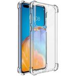 For Huawei P40 IMAK Full Coverage Shockproof TPU Protective Case(Transparent)