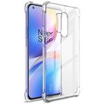 For OnePlus 8 Pro IMAK Full Coverage Shockproof TPU Protective Case(Transparent)