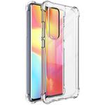 For Xiaomi Mi Note 10 Lite IMAK Full Coverage Shockproof TPU Protective Case(Transparent)