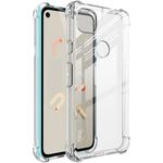 For Google Pixel 4a IMAK Full Coverage Shockproof TPU Protective Case(Transparent)