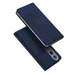 For OnePlus Nord CE4 Lite / OPPO K12x DUX DUCIS Skin Pro Series Horizontal Flip Phone Leather Case(Blue)