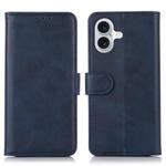 For iPhone 17 Cow Texture Leather Phone Case(Blue)