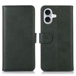 For iPhone 17 Cow Texture Leather Phone Case(Green)