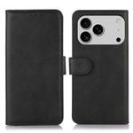 For iPhone 17 Pro Max Cow Texture Leather Phone Case(Black)