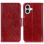 For iPhone 17 Nappa Texture Leather Case(Red)