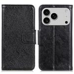 For iPhone 17 Pro Max Nappa Texture Leather Case(Black)