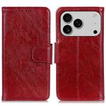 For iPhone 17 Pro Max Nappa Texture Leather Case(Red)