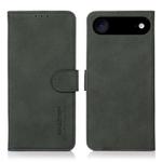 For iPhone 17 Air KHAZNEH Matte Texture Leather Phone Case(Green)