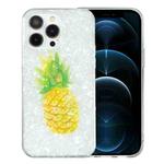 For iPhone 12 Pro Max IMD Shell Pattern TPU Phone Case(Pineapple)