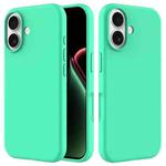 For iPhone 17 Solid Color Silicone Phone Case(Green)