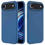 For iPhone 17 Air Solid Color Silicone Phone Case(Cobalt Blue)