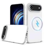 For iPhone 17 Air Shockproof Silicone Magsafe Phone Case(White)