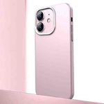 For iPhone 11 Frosted Metal Material Phone Case with Lens Protection(Pink)