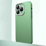 For iPhone 11 Pro Frosted Metal Material Phone Case with Lens Protection(Green)
