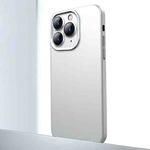 For iPhone 11 Pro Frosted Metal Material Phone Case with Lens Protection(White)