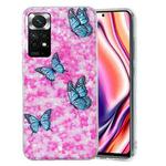 For Xiaomi Redmi Note 11 4G/Note 11 Global IMD Shell Pattern TPU Phone Case(Colorful Butterfly)