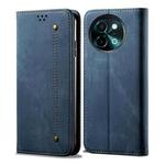 For vivo Y38 5G Global Denim Texture Flip Leather Phone Case(Blue)