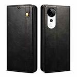 For vivo S19 Pro Oil Wax Crazy Horse Texture Leather Phone Case(Black)