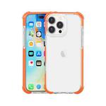 For iPhone 16 Pro Four-corner Shockproof TPU + Acrylic Phone Case(Orange)