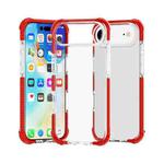 For iPhone 17 Air Four-corner Shockproof TPU Hybrid Acrylic Phone Case(Red)