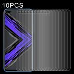 For Huawei Honor Play 4 Pro 10 PCS Half-screen Transparent Tempered Glass Film