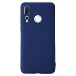 For Huawei nova 4 Shockproof Frosted TPU Protective Case(Dark Blue)