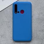 For Huawei nova 5i Shockproof Frosted TPU Protective Case(Light Blue)