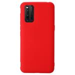 For Vivo IQOO 3 Shockproof Frosted TPU Protective Case(Red)