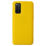 For Vivo IQOO 3 Shockproof Frosted TPU Protective Case(Yellow)