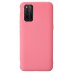 For Vivo IQOO 3 Shockproof Frosted TPU Protective Case(Pink)